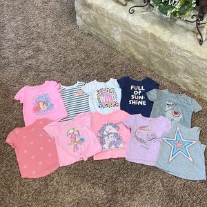 Lot of 10- Girls shirts